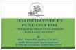 ECO INITIATIVES BY PUNE CITY FOR - MSW KP ... INITIATIVES BY PUNE CITY FOR “Mitigating Short-lived Climate Pollutants (SLCPs)” By Shri. Rajendra Jagtap (I.D.E.S.) Addl. Municipal