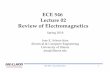 ECE 546 Lecture 02 Review of Electromagneticsemlab.uiuc.edu/ece546/Lect_02.pdfECE 546 –Jose Schutt‐Aine 1 ECE 546 Lecture 02 Review of Electromagnetics Spring 2018 Jose E. Schutt-Aine