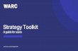Strategy Toolkit - WARC Strategy Toolkit is a premium WARC product –contact your Client Services Manager or the WARC team to check you have access to the product. London