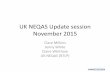 UK NEQAS Update session November 2015 - BBTS | Home · UK NEQAS Update session November 2015 ... Shear forces Excessive shaking in ... •Participants were asked to test samples on