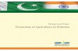 Promotion of Agriculture in Pakistan - Millat of Agriculture in Pakistan is a background paper authored by Mr ... fisheries and forestry, while still ... adulteration or spurious fake