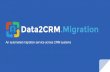 An automated migration service across CRM systems · 19 CRM Systems Salesforce, Microsoft Dynamics CRM, ACT!, SugarCRM, Insightly, Vtiger, HubSpot CRM, Bitrix24, SuiteCRM, Close.io,