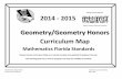 2014 - 2015 GGeeoommeettrryy//GGeeoommeettrryy ...myvolusiaschools.org/mathematics/Documents/Geometry and Geome… · GGeeoommeettrryy//GGeeoommeettrryy HHoonnoorrss Curriculum Map