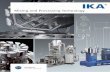 Mixing and Processing Technology - ikausa.com · hydrocolloids elastomers resins thixotropic agents. 8 9 ULTRA-TURRAX ...