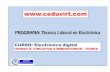 CURSO: Electrónica digital - ceduvirt.com combinatorios.pdf · CIRCUITO INTEGRADO DIAGRAMA LÓGICO ... Es un circuito combinacional ... 7447: DECODER/DRIVER DE BCD A 7 SEGMENTOS