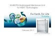 Presentation KUBOTA Submerged Membrane Unit for MBR ... · KUBOTA Submerged Membrane Unit TM Kubota MBR Advantage - Compact Treatment System MBR can increase the concentration of