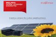 RELAYS Solar energy systems - Fujitsu Global COMPONENTS CONTENTS Fujitsu solar relays for a sunny future Page 1 RELAY PRODUCT LINE UP - SOLAR ENERGY SYSTEMS FTR-J2 Page 2 FTR-K2W Page
