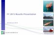 FY 2015 Results Presentation - Bumi Armada FY2015 Presentation.pdfThis presentation may contain statements of future expectations and other ... Metering skid on-board E ... Malaysia