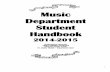 Music Department Student Handbookcatalog.seu.edu/.../Music+Department+Student+Handbook+2014-2015a.pdfMusic Department Student Handbook 2014-2015 ... (Music Composition), University