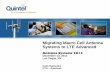 Migrating Macro Cell Antenna Systems to LTE Advanced Macro Cell Antenna Systems to LTE Advanced Antenna Systems 2013 ... • Small Cells are the acknowledged answer in the form of