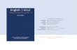 English | 5211 | 5212 Syllabus outline for grade – II ACD[2.1B][DR] SYLLABUS INFORMATION Textbook New oxford modern English -2 Author NICHOLAS HORSBURGH Publisher Oxford University