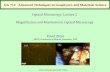 Optical Microscopy: Lecture 2 Magnification and … · Optical Microscopy: Lecture 2 Magnification and Resolution in Optical Microscopy ... Illumination in Light Microscopy 1. ...