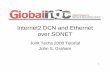 Internet2 DCN and Ethernet over SONET · Internet2 DCN and Ethernet over SONET Joint Techs 2008 Tutorial ... Ethernet 10 STS-1 20% VT1.5-7v 89% ... Practical Buffer Requirements