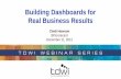 Building Dashboards for Real Business Results - 1105 …download.101com.com/pub/tdwi/Files/121112 Actuate.pdf ·  · 2012-12-11Building Dashboards for Real Business Results . 2 Sponsor