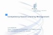 Competency-based Learning Management - WIPO Learning Management. Lutz Mailänder . ... Generic Competency model Individual Competency model Examiner Competent Examiner . Training activities