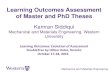 Learning Outcomes Assessment of Master and PhD …oucqa.ca/.../03/Learning-Outcomes-Assessment-of-Master-and-Ph… · Learning Outcomes Assessment of Master and PhD Theses. ... Thesis