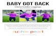Baby Got Back - Squarespace · can fit the gusset piece on the sleeve if it doesn’t fit ... 0-3 months 5/8 ... BABY GOT BACK Infant/Toddler Leggings 18-24 months