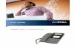 User Guide - EseCom · Aastra 7147a Medium Analogue Telephone 4 Introduction Aastra 7147a is an easy managed line-powered analogue phone.