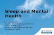 Sleep and Mental Health - Pharmac€¢Sleep deprivation •Sleep apnoea ... Drug Mechanism Effects on sleep Olanzapine 5HT2, H1 ... PowerPoint Presentation