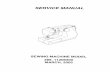 SERVICE MANUAL - Appliance Parts | Replacement Water ...managemylife.com/mmh/lis_pdf/OWNM/L0305018.pdf · sewing machine div.20 model 385. 11206300 ... start machine. when bobbin