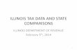 Illinois Tax Data and State Comparisons · ILLINOIS TAX DATA AND STATE COMPARISONS ILLINOIS DEPARTMENT ... ILLINOIS adjusted gross income 5.0 ... caualty and theft losses,charitable