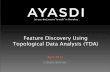Feature Discovery Using Topological Data Analysis (TDA) · Discover what you don't know. CONFIDENTIALCONFIDENTIAL April 2013 CONFIDENTIAL Feature Discovery Using Topological Data