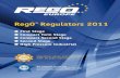 RegO Regulators 2011 · RegO® Regulators 2011 n First Stage n Compact Twin Stage n Compact Second Stage n Second Stage n High Pressure Industrial Industrial valves and regulators