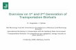 Overview on 1 and 2nd Generation of Transportation Biofuels · Overview on 1st and 2nd Generation of Transportation Biofuels G. Jungmeier, ... o p s ( w h e a t , r a p e s ... transportation