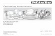 Operating Instructions - Miele · Operating Instructions Dishwasher G 5810 G 5815 ... Guide to the dishwasher ... Installation instructions ...