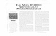 THE MIPS RIO000 SUPERSCALAR MICROPROCESSORmeiyang/ecg700/readings/themipsr1000.pdf · THE MIPS RIO000 SUPERSCALAR MICROPROCESSOR ... the 64-bit Mips 4 instruction set archi- ... tions