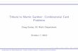 Tribute to Martin Gardner: Combinatorial Card Problemswebspace.ship.edu/deensley/gardner/gardner.pdf · Tribute to Martin Gardner: Combinatorial Card Problems Doug Ensley, SU Math
