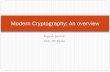 Modern Cryptography: An overviesiy107537/sil765/PDF/1-Provable-Security.pdf · Modern Cryptography Cryptography: The scientific study of techniques for securing digital information,