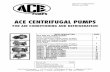 ACE CENTRIFUGAL PUMPS ACR PRICE LIST.pdf · ace centrifugal pumps for air conditioning and refrigeration ace pump corporation ... type 21 mechanical shaft seals cast iron bch series