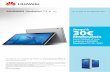 A4 HUAWEI BTS - MediaPad T3 10 - media.ldlc.com · Du 17 août au 30 septembre 2017 DAS* : 0,59 W/Kg Jusqu‘à 30€ REMBOURSÉS pour l’achat d’une tablette HUAWEI MediaPad T3