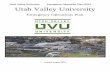 Utah Valley University Emergency Operation Plan (EOP) … · Utah Valley University Emergency Operation Plan (EOP) Utah Valley ... Active Shooter ... (Training, Table Top Exercises,