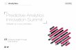 Predictive Analytics Innovation Summitie.theinnovationenterprise.com/eb/PASanDiegoBrochure.pdf · 5 John Carnahan CDO & EVP, Data Science LIVE NATION Data Science At eHarmony —