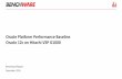 Performance Baseline Oracle on HDS VSP G1000 · Oracle Platform Performance Baseline Oracle 12c on Hitachi VSP G1000 Benchmark Report December 2014