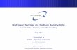 Hydrogen Storage via Sodium Borohydride - Stanford …gcep.stanford.edu/pdfs/hydrogen_workshop/Wu.pdf ·  · 2005-05-31Hydrogen Storage via Sodium Borohydride Current Status, Barriers,