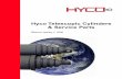 Hyco Telescopic Cylinders &Service Parts - Ben Lee Telescopic Cylinders &Service Parts Effective January 1, 2009. Part Number Cross Reference by Size 2 ... stamped into the base of