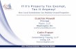 If It’s Property Tax Exempt, Tax It Anyway! · If It’s Property Tax Exempt, Tax It Anyway! ... owned realty is assessable, ... Yield Capitalization 2.