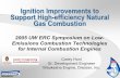 Ignition Improvements to Support High efficiency Natural Gas Combustion … ·  · 2005-08-22Waukesha Ignition Improvements to Support High-efficiency Natural Gas Combustion. ...