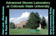 Advanced Stoves Laboratory at Colorado State … Stoves Laboratory at Colorado State University ... Elisa Guzman Dr. Bryan Willson Energy, Environment & Health. ... Waukesha VGF Manx