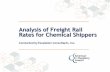 Analysis of Freight Rail Rates for Chemical Shippers of Freight Rail Rates for Chemical Shippers ... 28181 Misc. Acyclic Organic Chemical, ... Analysis of Freight Rail Rates for Chemical