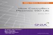 How Controllers Maximize SSD Life - snia.org · How Controllers Maximize SSD Life ... flash until several such writes have been performed. ... We won’t join the debate about which