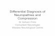Neuropathies and Compression Differential Diagnosis of for... · Differential Diagnosis of Neuropathies and ... document end-organ damage ... same myotome (eg wasting, weakness and