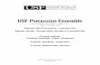 USF Percussion Ensemble - USF School of Musicmusic.arts.usf.edu/content/articlefiles/3560-2012-11-13... ·  · 2013-03-12USF Percussion Ensemble November 13, 2012 – 7:30 p.m. ...
