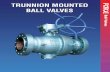 TRUNNION MOUNTED BALL VALVES - cncflowcontrol.comcncflowcontrol.com/wp-content/uploads/Force-Trunnion-Catalog-1.pdf · Trunnion Ball Valve Features 4 Parts List and Material Specifications