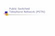 Public Switched Telephone Network (PSTN) - Aalto · signals that have been passed through G.711 decoder in an analog PSTN local loop G.711 (11/88) - Pulse code modulation (PCM) of
