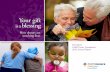 Your gift is a blessing - Providence Health & Services/media/Files/Providence OR Migrated... · Your gift is a blessing How donors are ... Ms. Diane Fraiman and Mr. Josh Hoyt ...