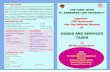 GOODS AND SERVICES - The Tamil Nadu Dr.Ambedkar …tndalu.ac.in/pdf/GoodsandServicesTaxes.pdf · It will be levied on supply of goods and services. ... differences may arise regarding
